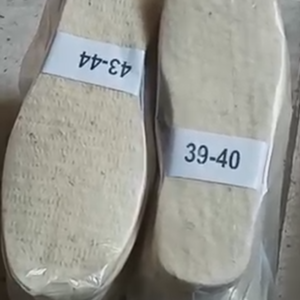 Toptan yün keçe ayakkabı tabanı