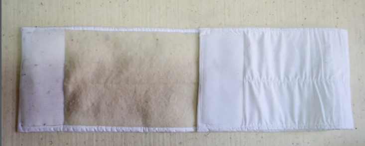 Koyun yünü keçe bel kuşağı