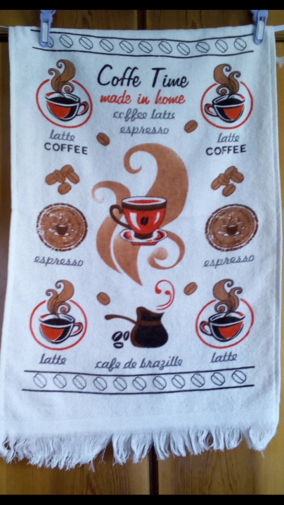 Resim baskılı havlu