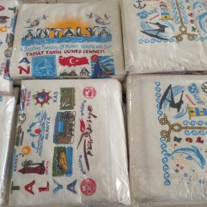 Antalya resimli hediyelik havlu